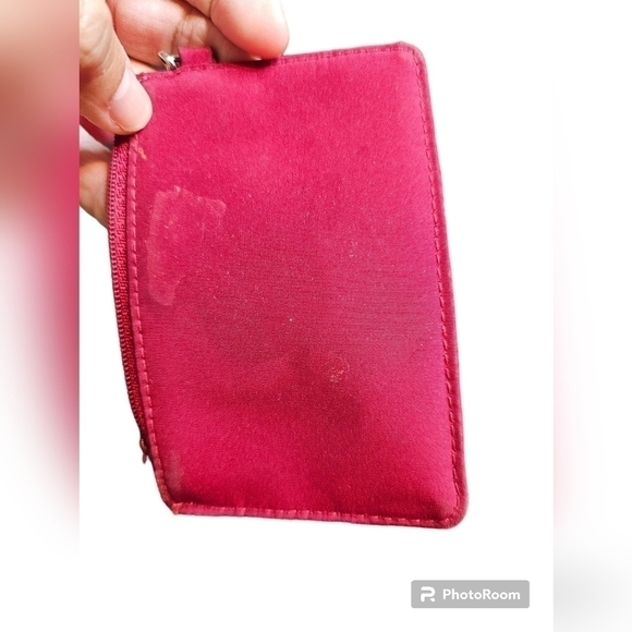 Kenneth Cole Reaction red basket weave purse. - Picture 8 of 8